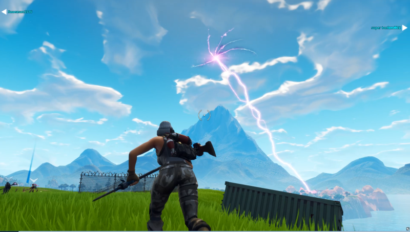 Illustration for article titled La grieta en el cielo de Fortnite ha desaparecido, ahora hay un cubo alienígena y nadie sabe qué es